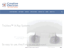 Tablet Screenshot of creativeelectron.com